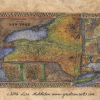 Discovery Map Series :1867 County Map of New York State New_York